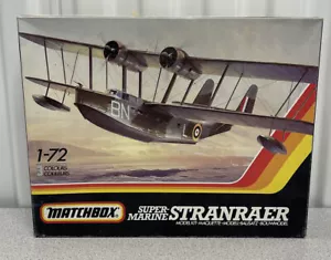 Matchbox Super-Marine Stranraer British Biplane Seaplane New In Opened Box 1/72 - Picture 1 of 12