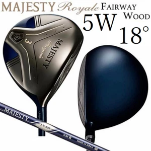 Majesty Royale 2021 Fairway wood 5W 18° R-Flex LV540 Grapite With Headcover - Picture 1 of 9