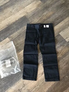 Boys Navy Blue Uniform Pants Size 6 Huskey NWTS - Picture 1 of 7