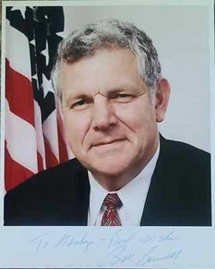 WILLIAM "BILL" BENNETT Secretary of Education Signed 8x10 - Picture 1 of 1