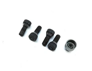 2016 BMW M6 COUPE (F13) WHEEL TIRE LOCKING WHEEL LOCK LUG NUT SET 4 w/ KEY - Picture 1 of 5