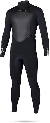 Mystic Star 3/2mm Back-Zip Fullsuit Wetsuit - Black - Size XS - Image 1 of 3