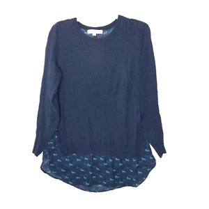 Camicia Loft Donna Taglia Media Blu Cavallo Manica Lunga - Foto 1 di 17