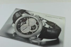 Omega Catalogue 2005 Nouveautés Avec Liste des Prix Vintage - Photo 1 sur 2
