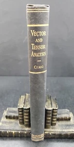 Vector And Tensor Analysis. By Homer Vincent Craig - Hardcover 1943 - Bild 1 von 12