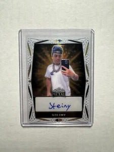 2024 LEAF METAL INFLUENCER STEINY NELK BOYS AUTO AUTOGRAPH ROOKIE RC /70 - Picture 1 of 2