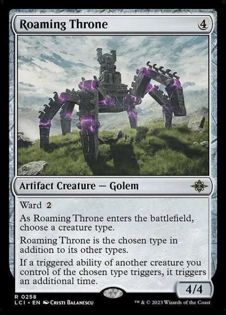 MTG - ROAMING THRONE - Lost Caverns of Ixalan (R) - Image 1 of 1