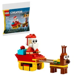 NEW Santa's Sleigh Ride Polybag LEGO Creator 30670 - Picture 1 of 6
