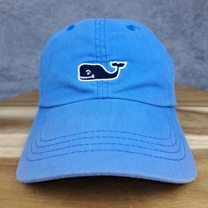 Vineyard Vines Hat Cap Strap Back Blue Small Whale Golf Preppy Casual Mens - Picture 1 of 8