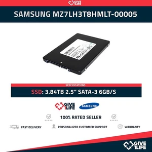 Samsung MZ7LH3T8HMLT-00005 / MZ-7LH3T80 PM883 SSD 3.84TB 2.5" SATA-3 6GB/s - Bild 1 von 6