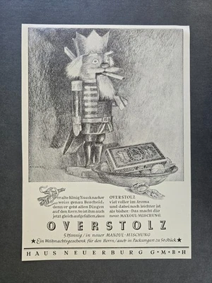 Werbung XXL - Overstolz - Haus Neuerburg, Weihnachten, Nussknacker - Bild 1 von 2