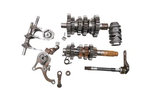 03 Kawasaki KX125 Transmission Shift Forks & Drum - Picture 1 of 5