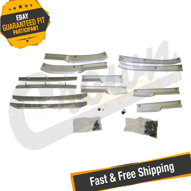 Crown Automotive 55003232K Fender Flare Retainer Kit for 84-96 Jeep Cherokee XJ - Image 1 of 4