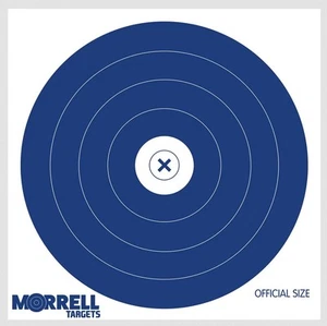 Morrell Single Spot Paper Archery Target Face, 100 Pack 17" x 17" - Picture 1 of 1