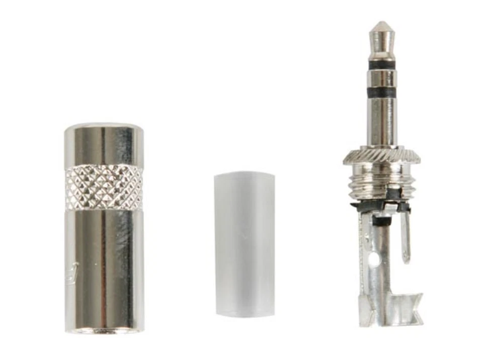 Rean by Neutrik REAN - CONNECTEUR DE 3.5 mm - 3 POINTS - CORPS MÉTALLIQUE AVEC - Photo 1/1