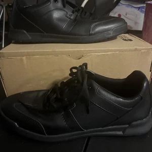 Shoes For Crews Freestyle II Men's Slip & Water Resistant Black Work Shoes 10.5M - Picture 1 of 3