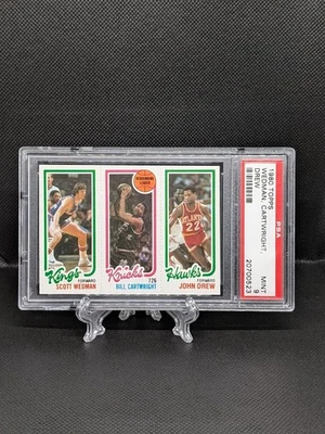 1980 Topps PSA 9 / 23 John Drew / 164 Bill Cartwright / 131 Scott Wedman - Image 1 of 2
