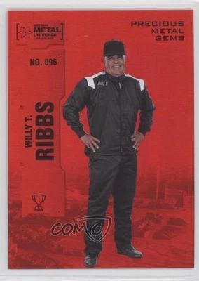 2022 Skybox Metal Universe Champions PMG Red /100 Willy T Ribbs #096 - Image 1 of 2