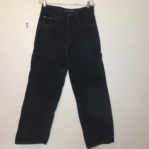 Jeans vintage Y2K Southpole RN 82628 para hombre 30x29 azul lavado oscuro holgado patinador - Imagen 1 de 11