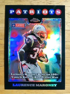 2008 Topps Chrome Refractors #TC160 Laurence Maroney PSH - Bild 1 von 2