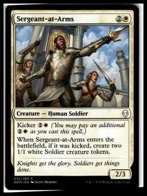 Dominaria #32 Sergeant-at-Arms - Image 1 of 2