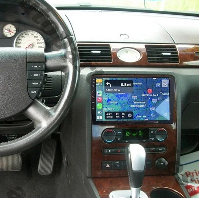 For 2008-2009 Ford Taurus 2+32G Android 14 Carplay Car Stereo Radio GPS Navi FM Foto 1 de 4
