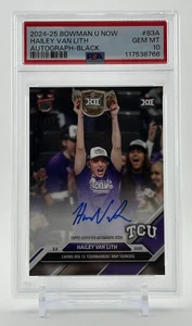 2024-25 Bowman U Now Hailey Van Lith Auto Black /99 Auto #83A PSA 10 Gem Mint - Picture 1 of 2