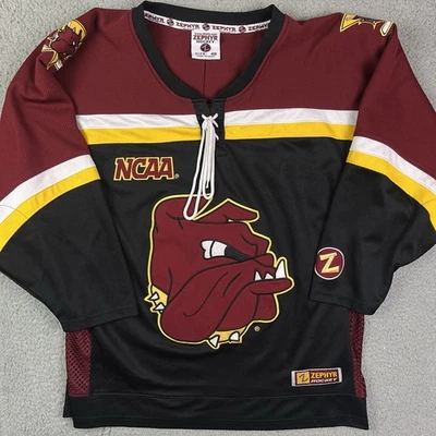 Хоккейная футболка UMD Bulldogs University of Minnesota Duluth NCAA Zephyr ретро - Изображение 1 из 4