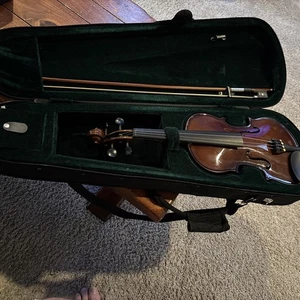 Cremona Sv-130 3/4 Student Size Violin with Hard Carrying Bag Bow - Picture 1 of 2