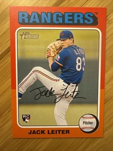 B1G1 15% Off • Jack Leiter Color Swap Variation • 2024 Topps Heritage High #616 - Picture 1 of 3