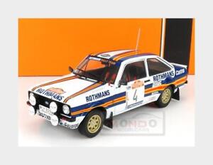1:24 IXO Ford Escort Mkii Rs 1800 #4 Rally Sanremo 1980 A.Vatanen 24RAL008A