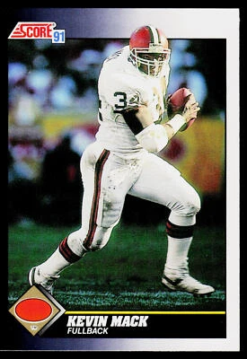 Kevin Mack, 1991 Score, #470, Cleveland Browns, - Image 1 of 2