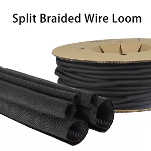 Protector de cable de telar de cable con funda dividida trenzada - Imagen 1 de 19