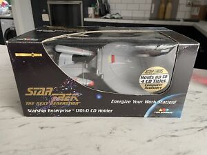 Star Trek The Next Generation USS Enterprise CD Holder