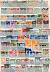 Kl. Sammlung Polen o - bis um 1965 ( 42521 ) - Picture 1 of 4