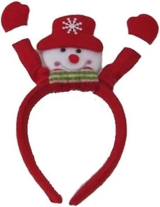 Childs Adults One Size Christmas Snowman Headbopper - Picture 1 of 1