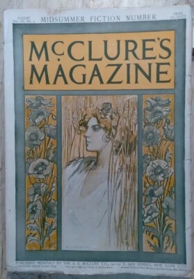 August 1896 McClure's Magazine Stephen Crane "The Veteran" Will Low Ida Tarbell Foto 1 de 4