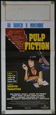 locandina PULP FICTION 1994 QUENTIN TARANTINO UMA THURMAN JOHN TRAVOLTA JACKSON