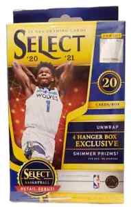 2020-2021 Panini Select Basketball Factory Sealed NEW HANGER BOX- 20 Cards