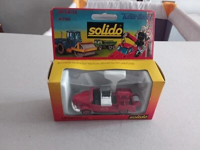 CAMION POMPIERI  SOLIDO  TONER GAM I  HOTCHKISS N°2100  METALLO  COME NUOVO - Immagine 1 di 3