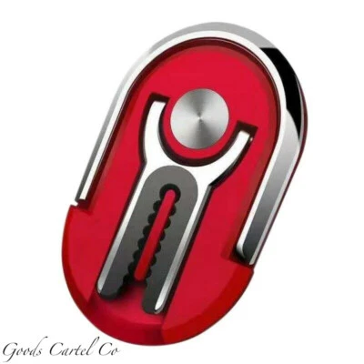 Mobile Phone Bracket Hands Free Multipurpose Rotating Ring Car Vent Clip Mount - Image 1 of 4