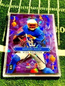 2024 5 CARD DRAW WILD KEENAN ALLEN 4/4 PURPLE DIAMONDS SD-KA STACKED DECK RC - Picture 1 of 2