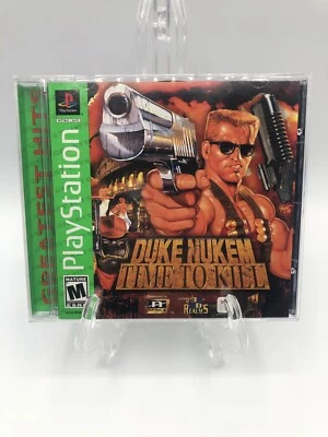 Duke Nukem Time to Kill PS1 Sony PlayStation 1 Greatest Hits CIB Complete Tested - Image 1 of 4