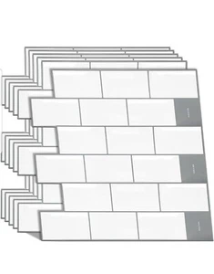 Pegatinas para azulejos 3D pelar y pegar salpicaduras calcomanías para salpicaduras transferencia de azulejos  - Imagen 1 de 7