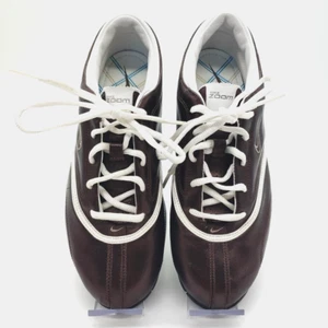 EUC Nike Zoom Metallic Women's Size 7W Golf Shoes With Spikes - Picture 1 of 9