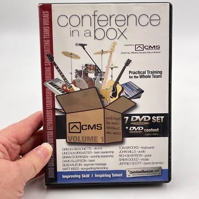 Christian Worship Team & Leader Training "Conference in a Box" 7-Disc DVD Set V1 - Image 1 of 4