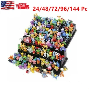 24/144 Style Pokemon Figure Toys Anime Pikachu Action Figure Model - Picture 1 of 9