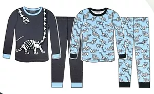 Kirkland Signature Kids' 4-PC Cotton PJ Set MULTI COLOR - Picture 1 of 9