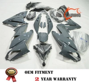 Kit de carenado ABS gris para carrocería Kawasaki Ninja 650R ER6F ER-6F 2009 2010 2011 - Imagen 1 de 2