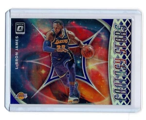 2019-20 Donruss Optic Lebron James #14 Fantasy Stars Silver Prizm Lakers - Picture 1 of 2